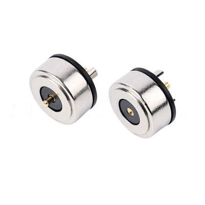 Spring loaded magnetic connector Spring loaded magnetic connector
