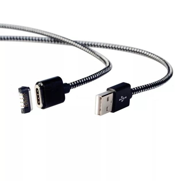 4Pin USB magnetic pogo pin charging cable