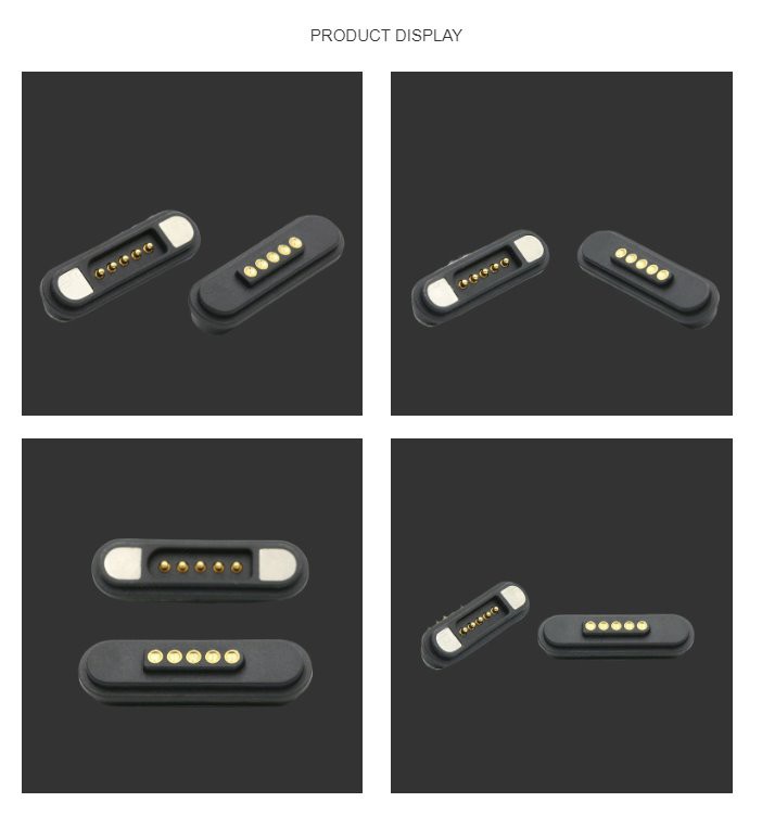 5pin magnetic pogo pin connector