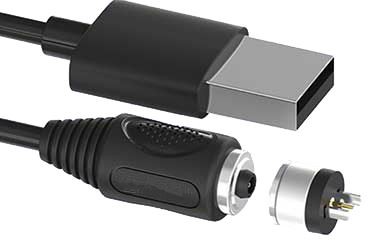 Gullbelagt hann-kvinnelig Pogo Pin Connector