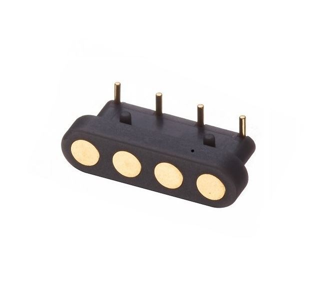 Ikke-standard Pogo Pins belagt gull 4pins