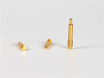 Belagt gull med rett nål Pogo-nål