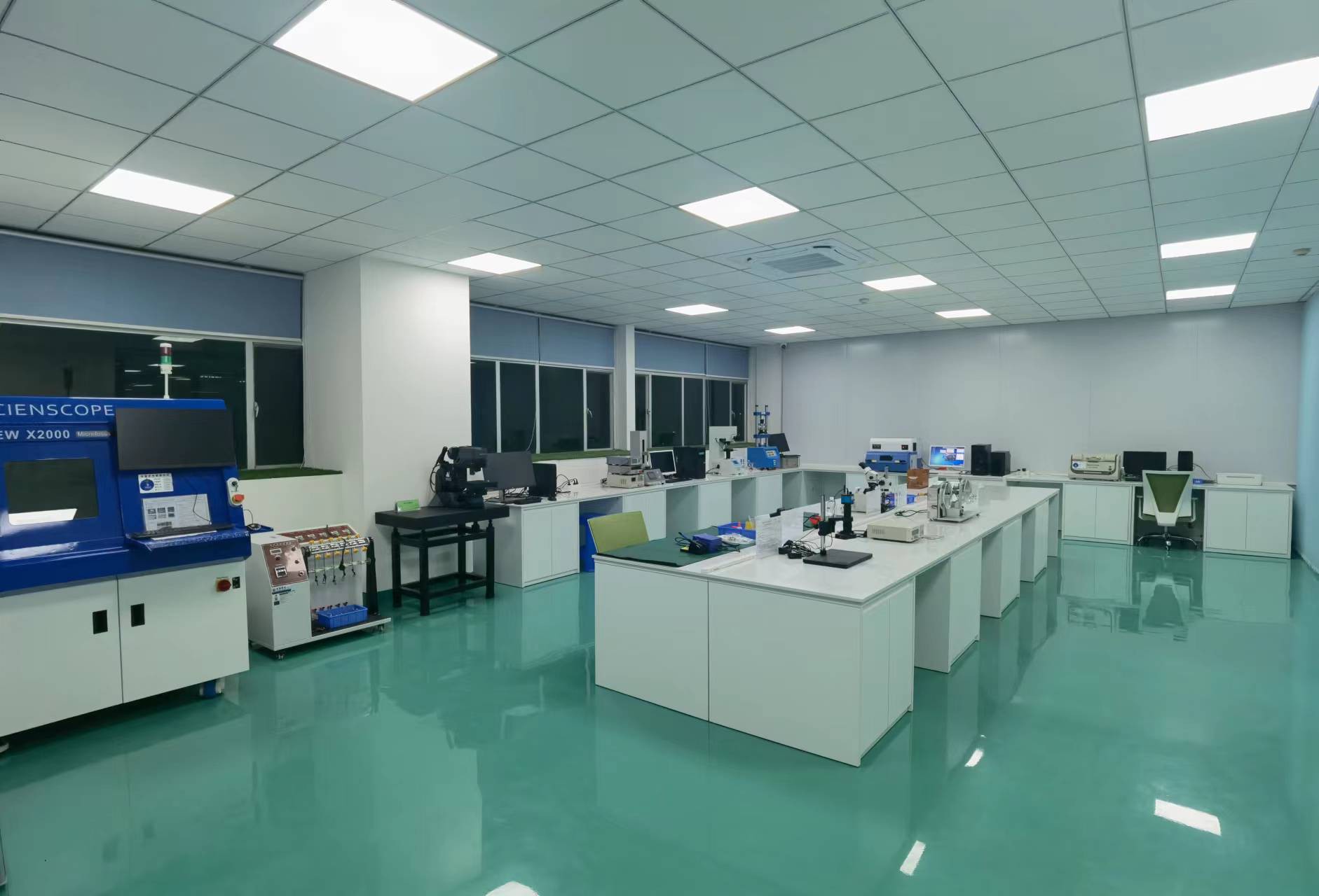 Vårt oppfriskede laboratorium